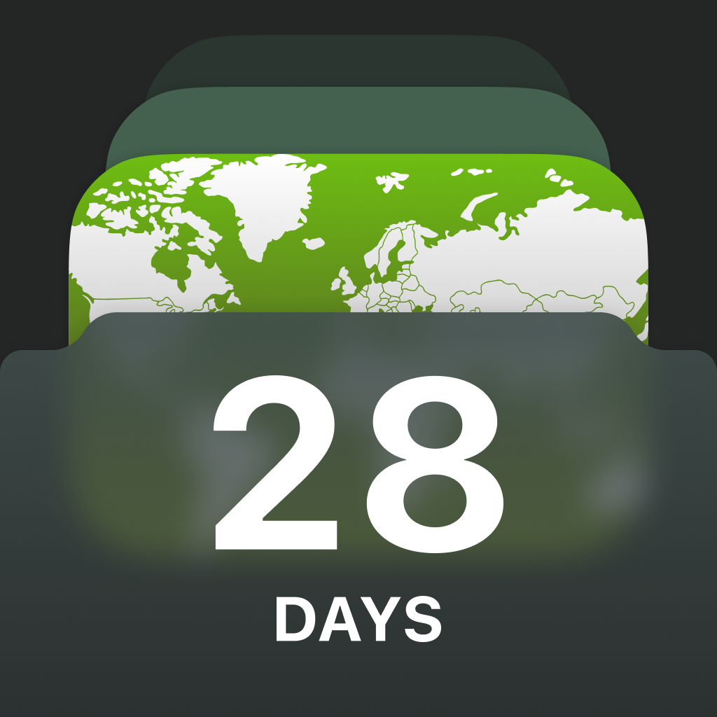 Days Abroad Counter TripTrack icon